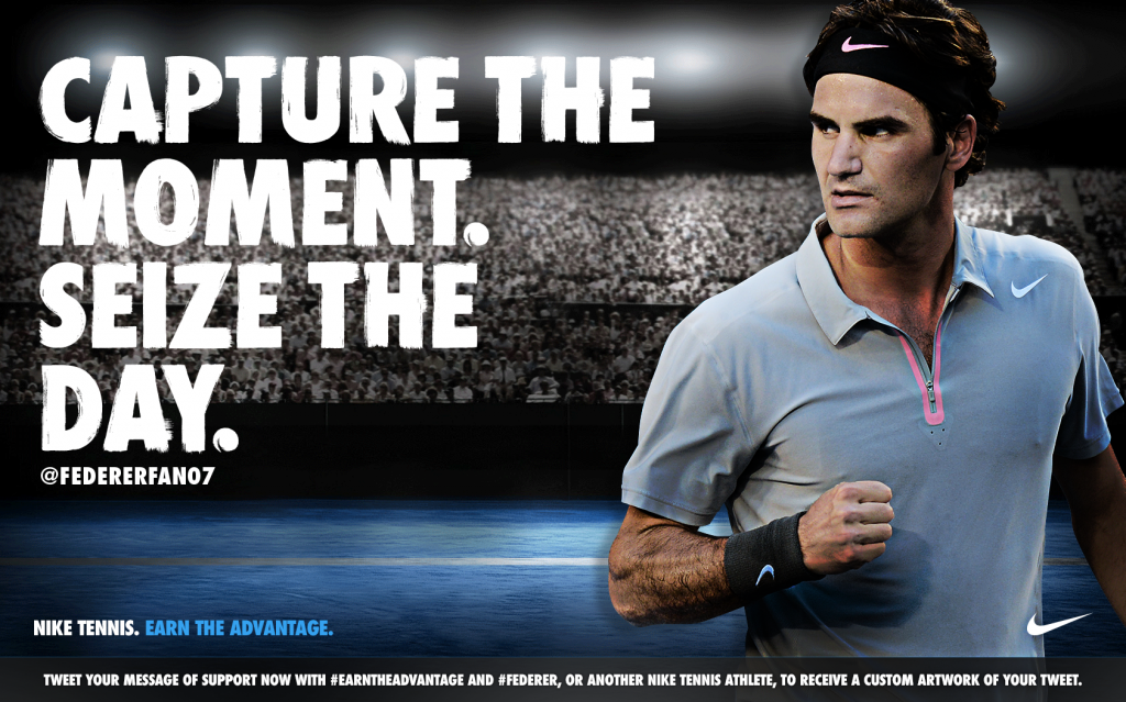 Nike tennis. Earn the Advantage. – FedFan