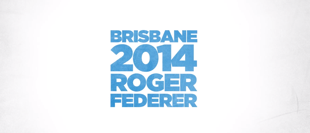 Federer Brisbane 2014