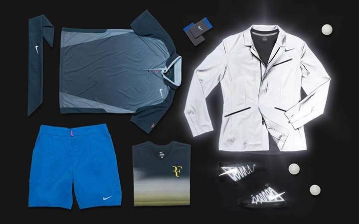 Roger Federer US Open 2013 Nike outfit night session