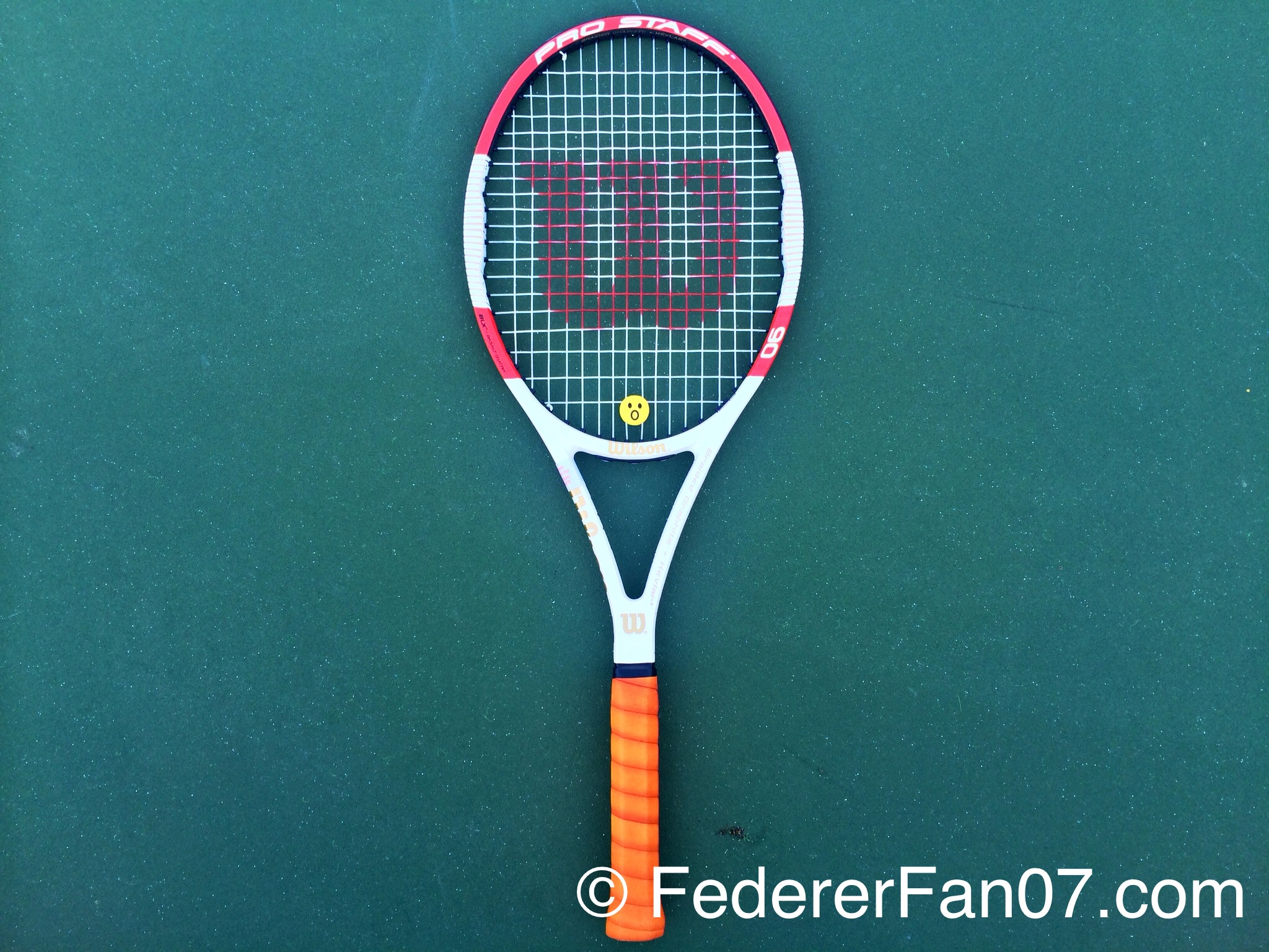 NEW 2014 Wilson Pro Staff Tour 90 Roger Federer 4 3/8 grip Tennis Racquet 