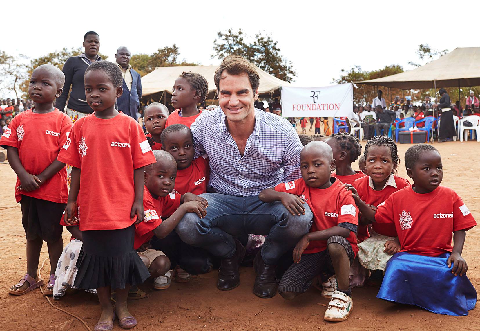 Roger Federer Malawi Roger Federer Foundation