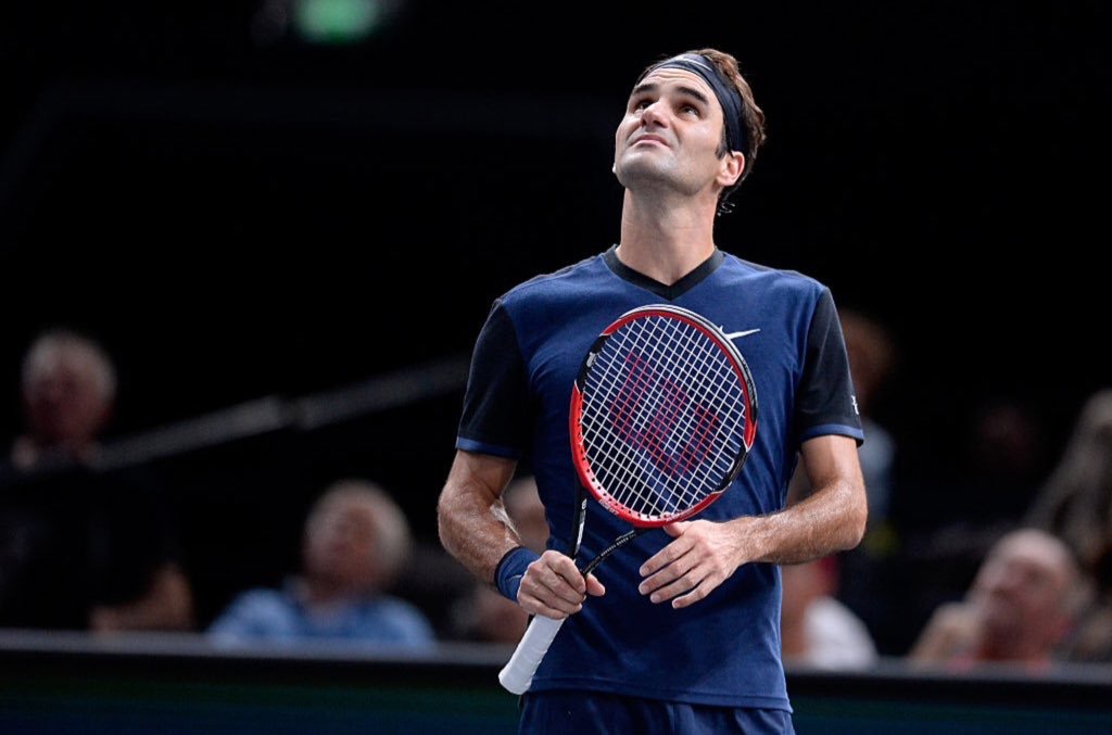 Roger Federer 2015 Paris Masters