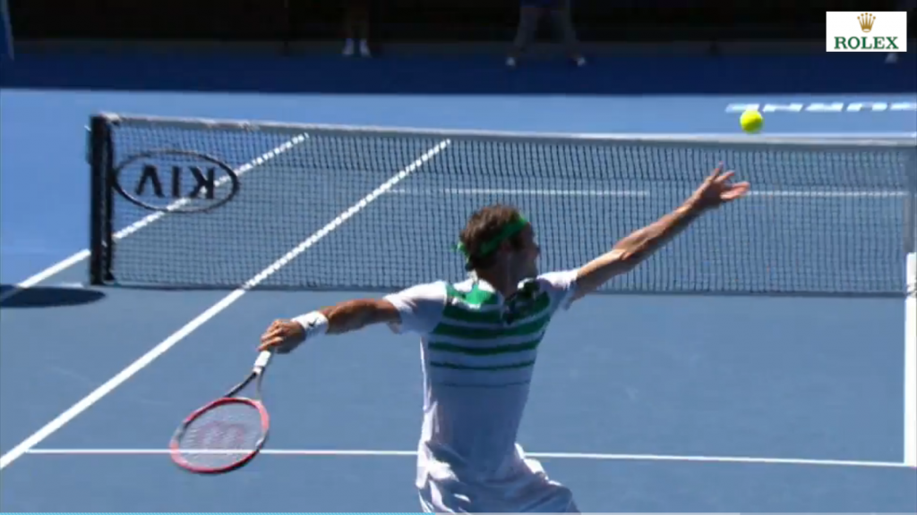 Federer Dolgopolov 2016 Australian Open highlights