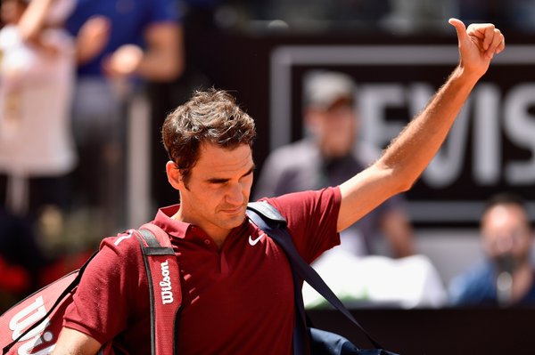 Roger Federer 2016 Rome Masters