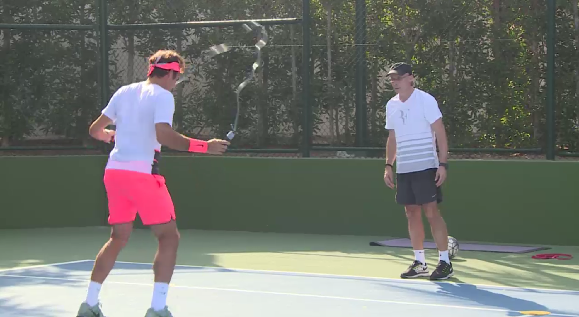 Federer Practice Live Stream 1