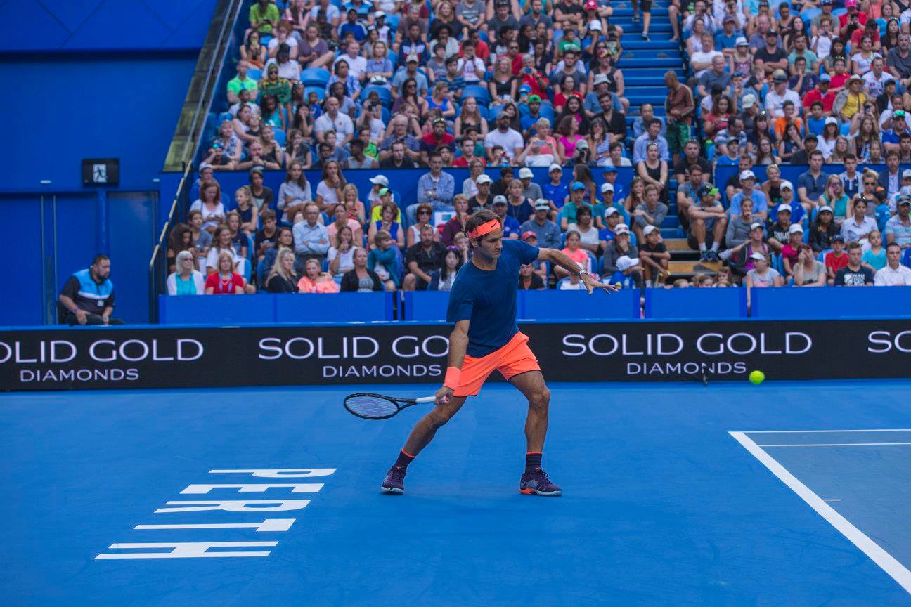 Roger Federer 2017 Hopman Cup Perth Australia