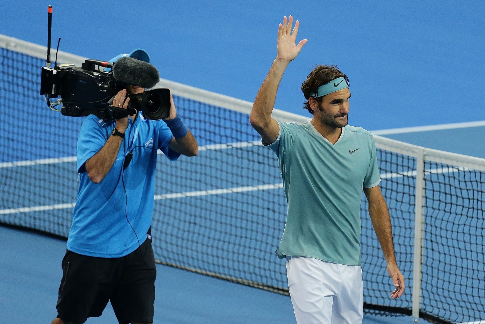 Roger Federer 2017 Hopman Cup Perth Australia
