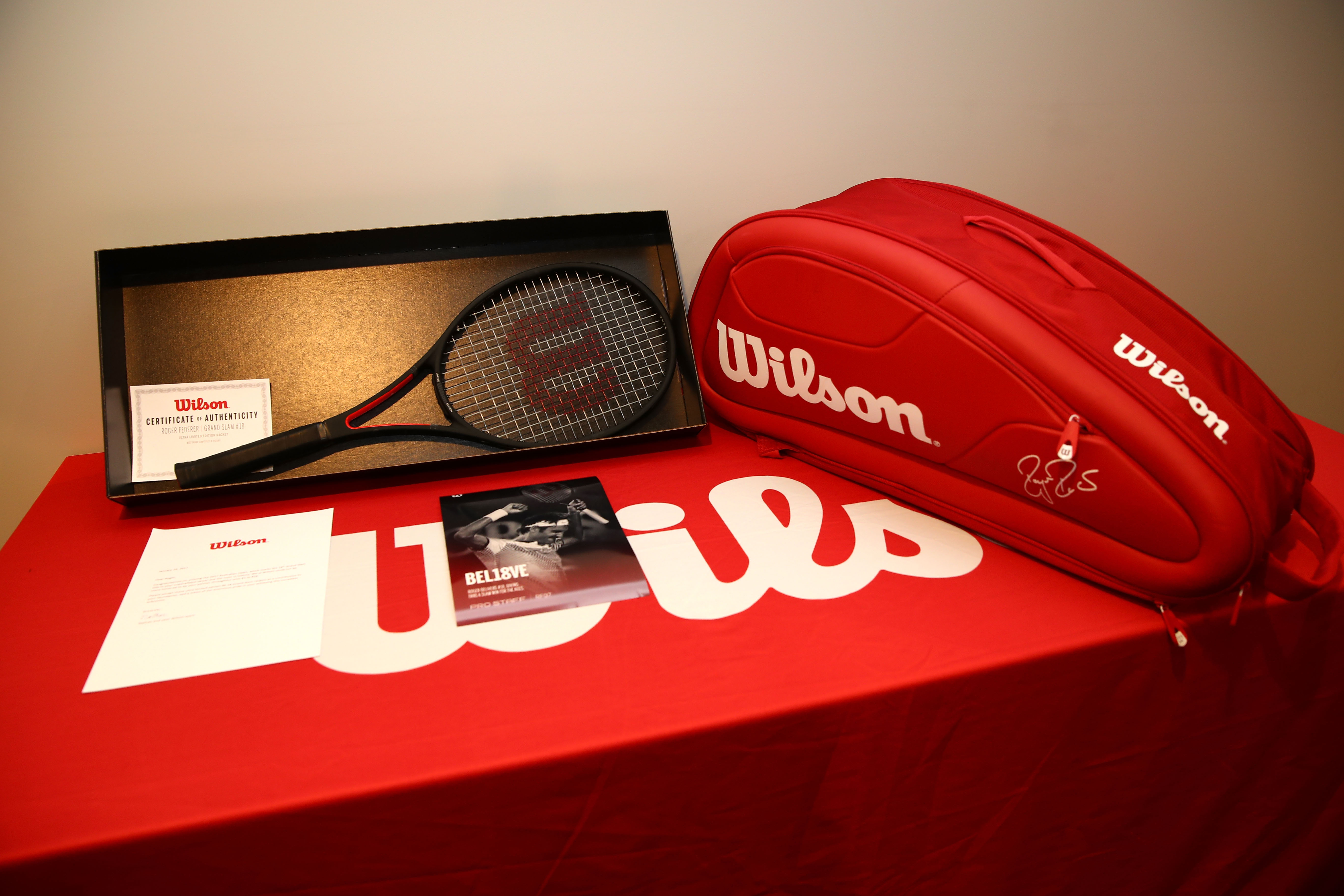 Wilson Releases 18 Limited Edition Pro Staff RF97 Autograph Rackets