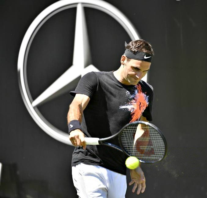 Roger Federer 2017 Mercedes Cup