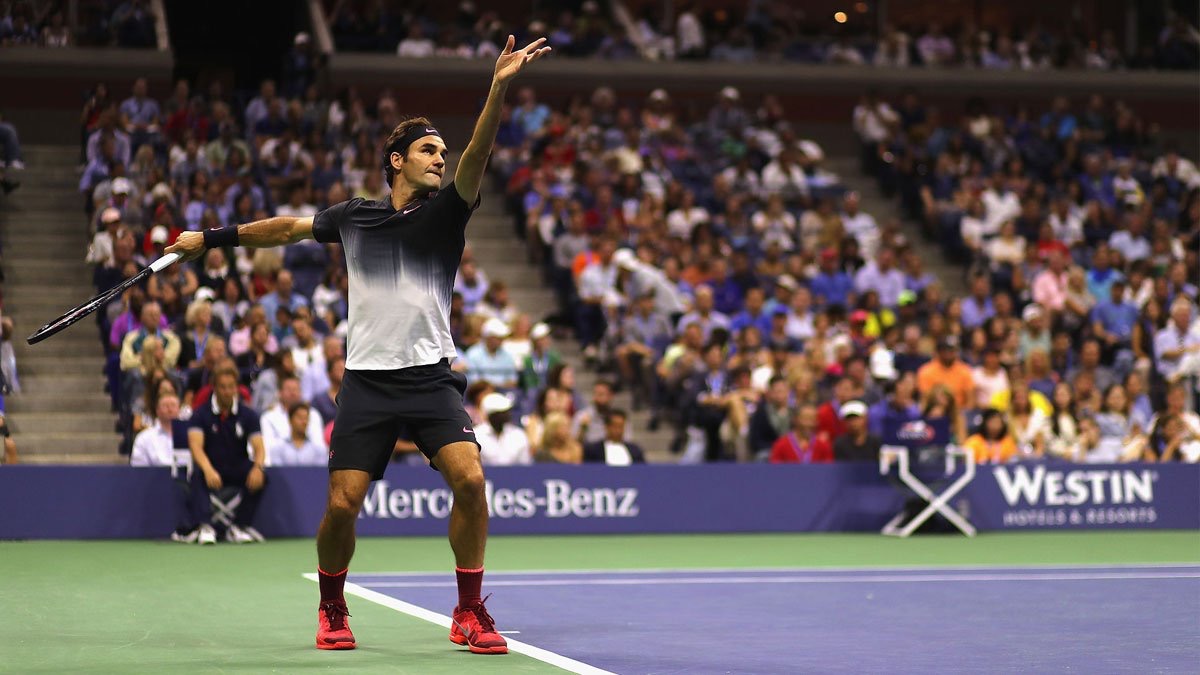 Federer Moves Past Kohlschreiber into US Open Quarterfinals