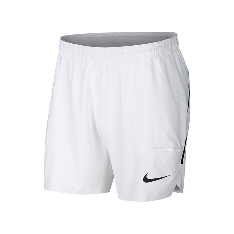 Roger Federer 2018 Australian Open Nike Shorts White - Roger Federer 2018 Australian Open Nike Outfit