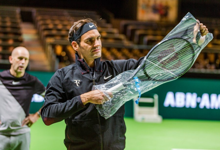 Roger Federer 2018 Rotterdam Open - ABN AMRO World Tennis Tournament