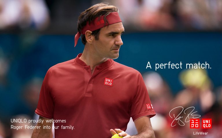 uniqlo x roger federer